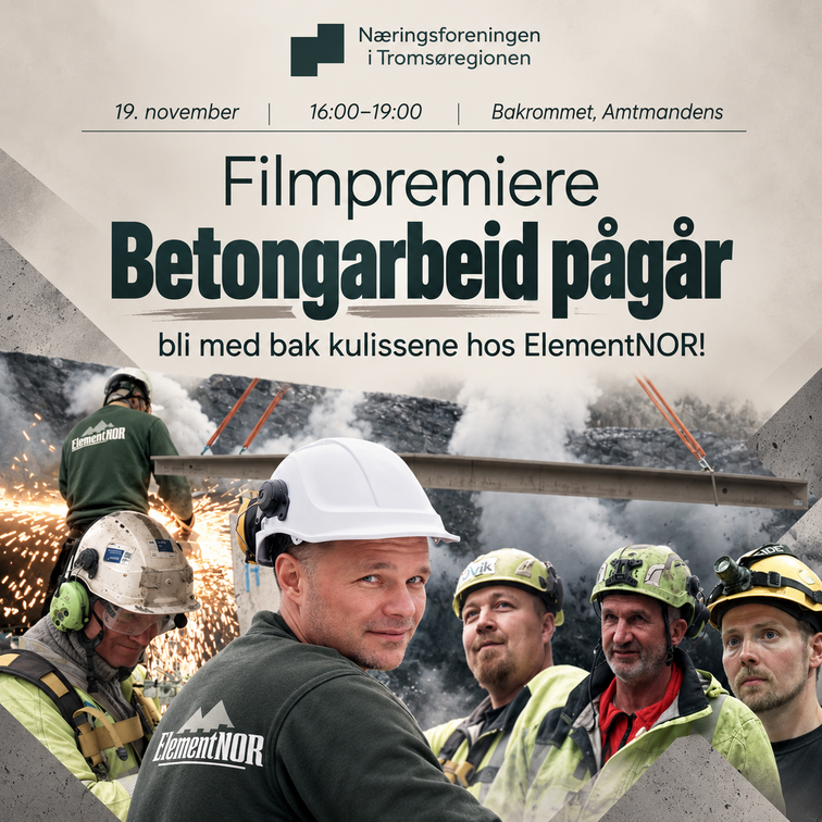 Filmpremiere: Betongarbeid pågår – bli med bak kulissene hos ElementNOR!